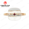 16K Gold Ring with Rose Gold ring Designs